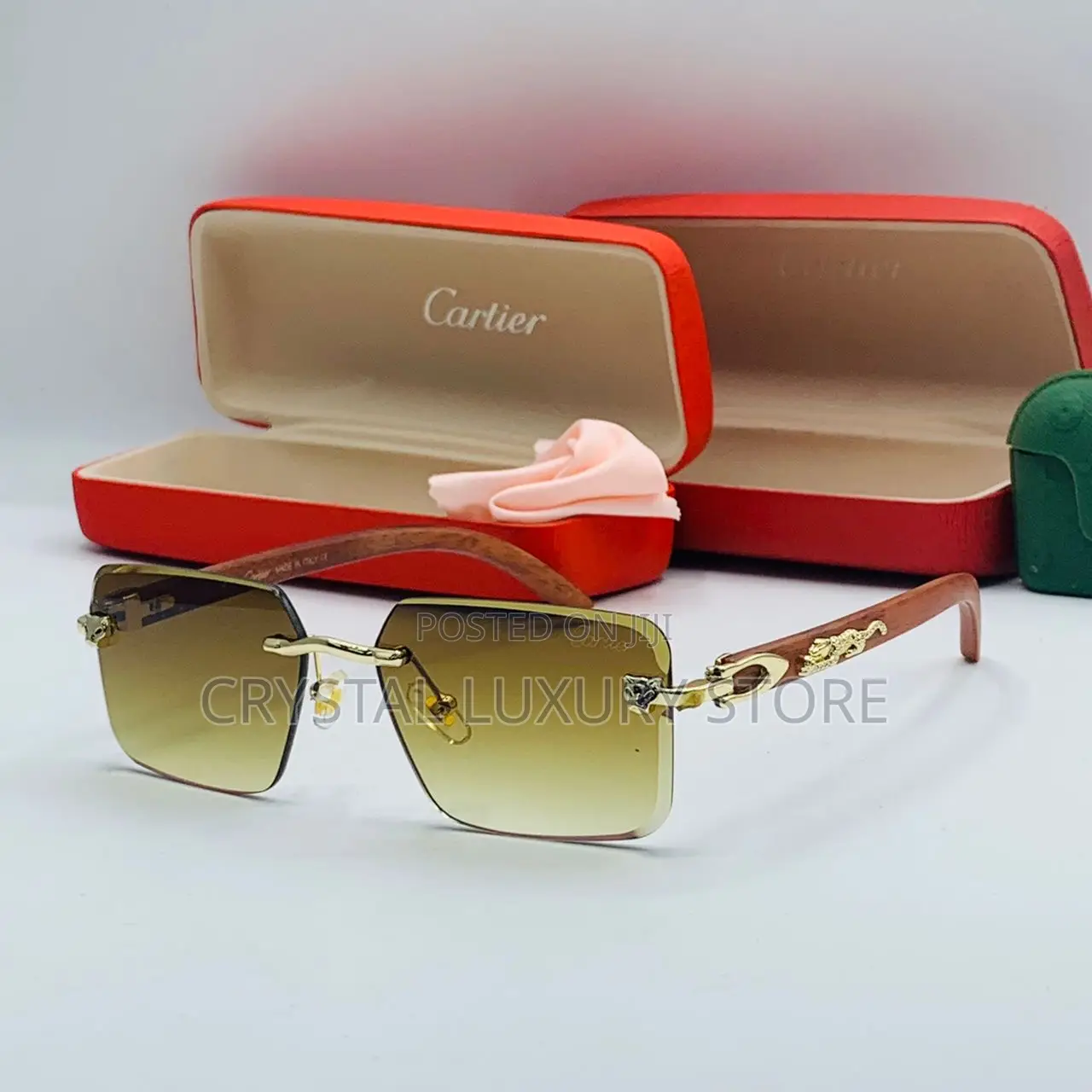 Cartier Quality Luxury Men Glasses
