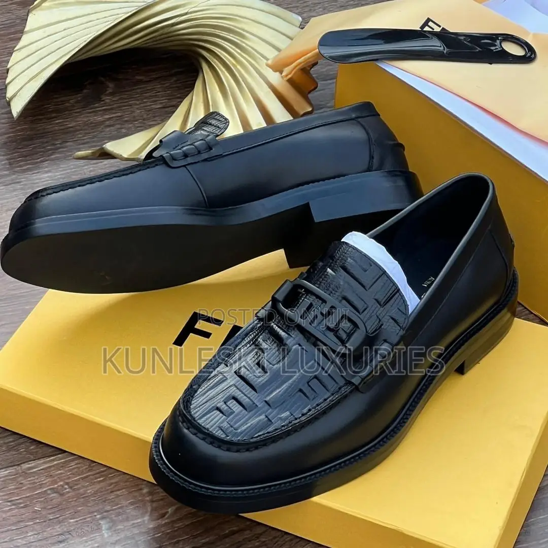 Original Fendi Loafers Shoes for Men