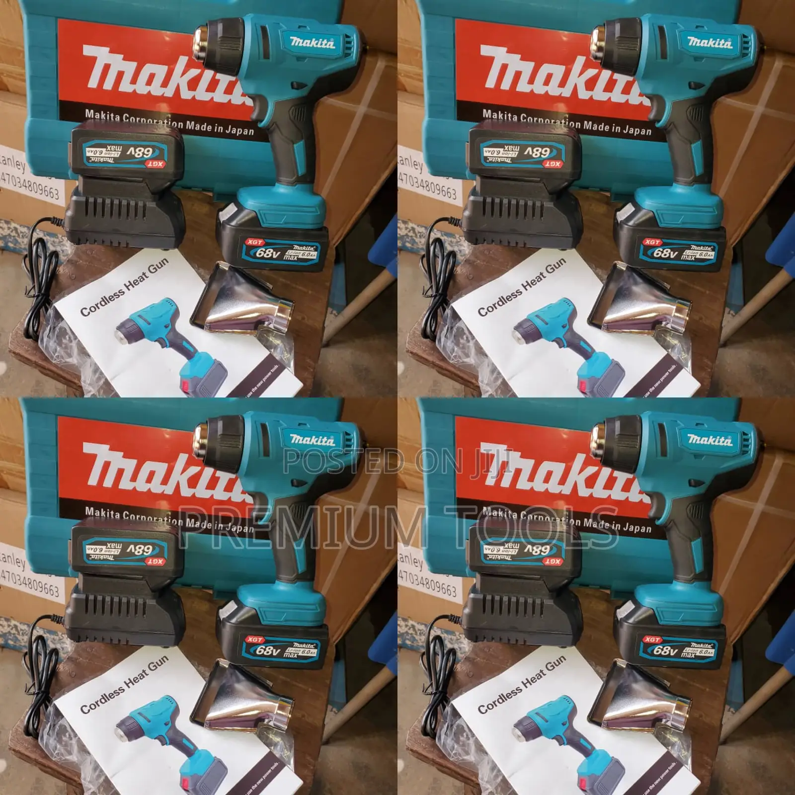 Makita Cordless Heat Gun 68v