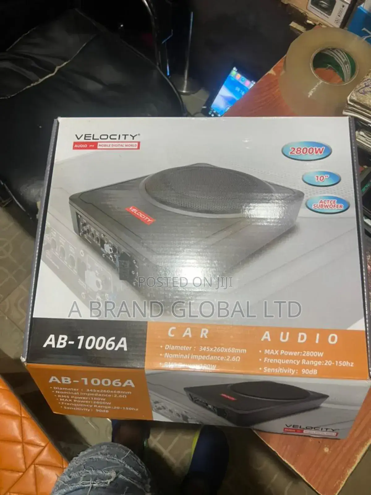 Under-Seat Subwoofer