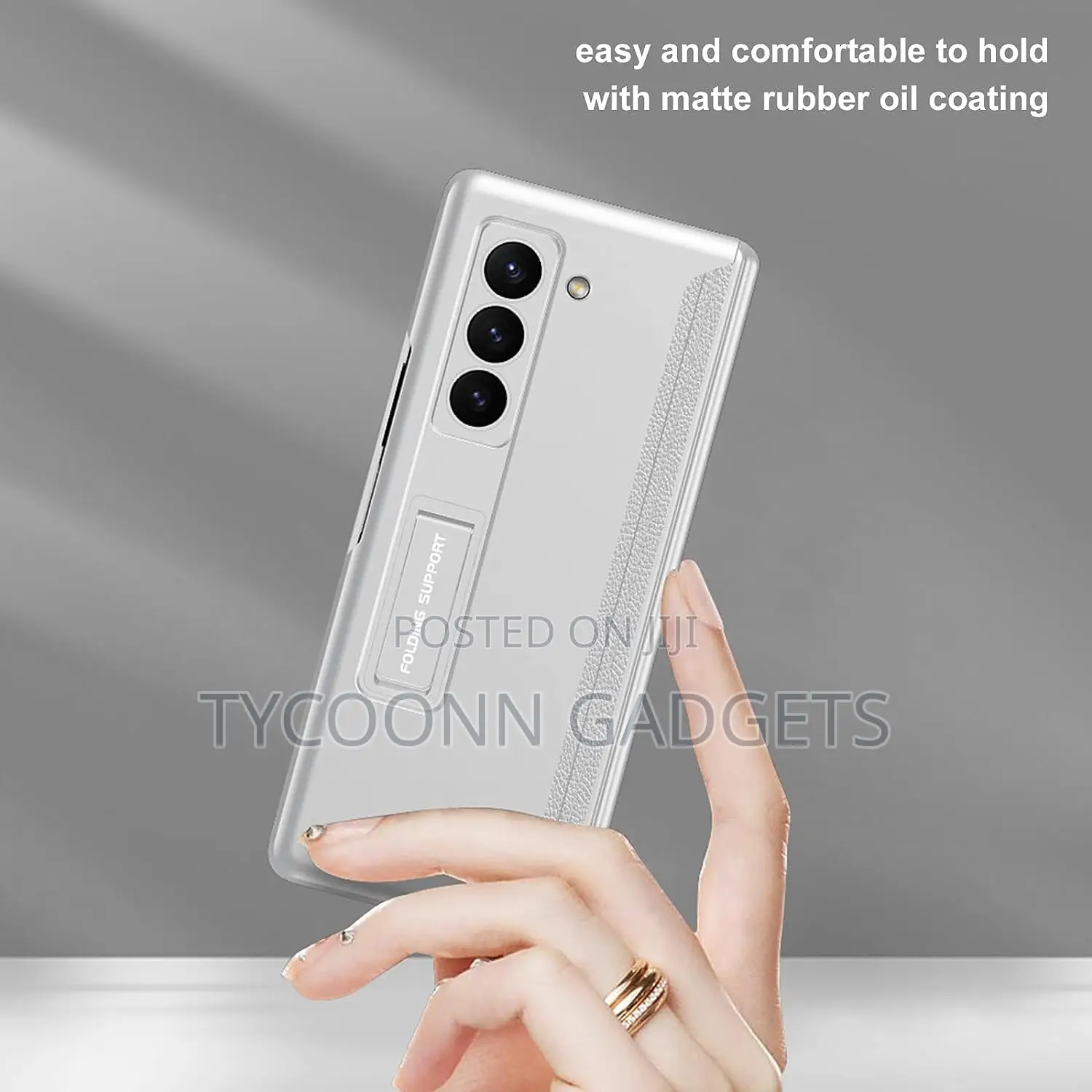 For Z Fold 5 Case Magnetic Hinge Protection Screen Protector