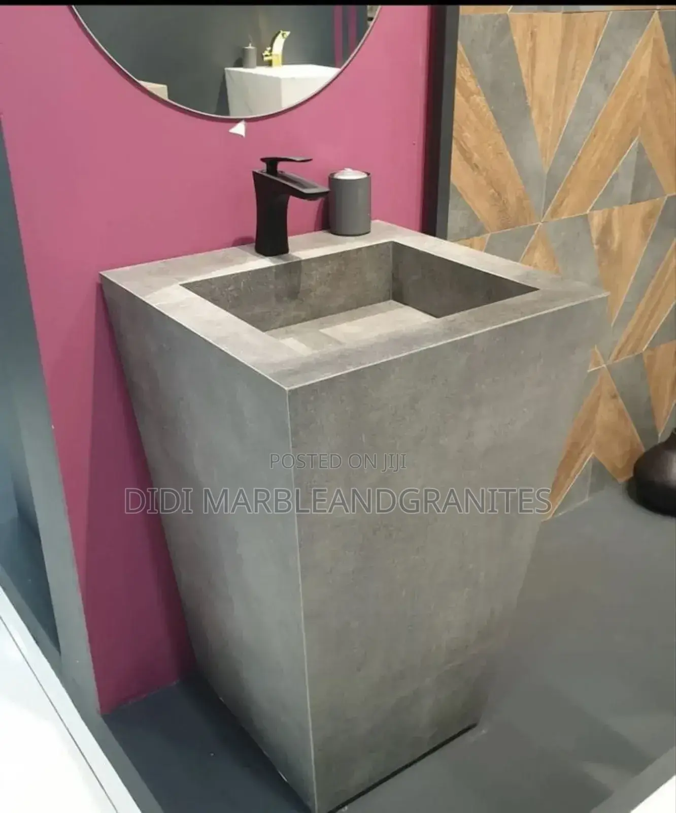 Marble Cabinate Basin.