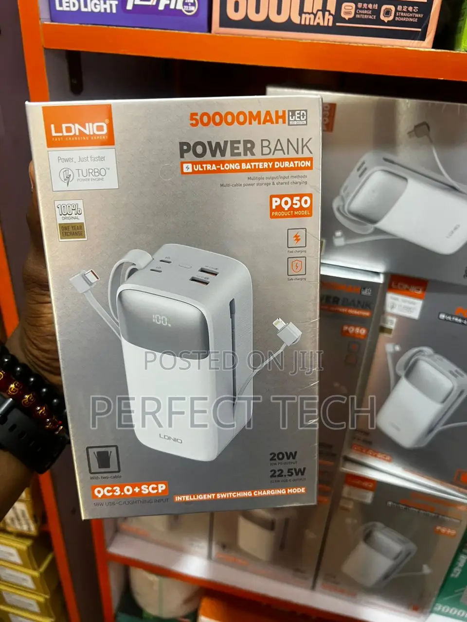 Ldnio 50,000mah Power Bank PQ50
