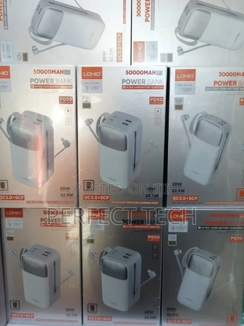 Ldnio 50,000mah Power Bank PQ50
