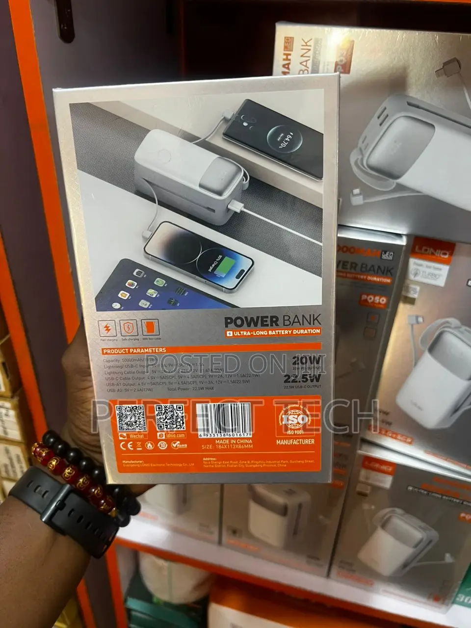 Ldnio 50,000mah Power Bank PQ50