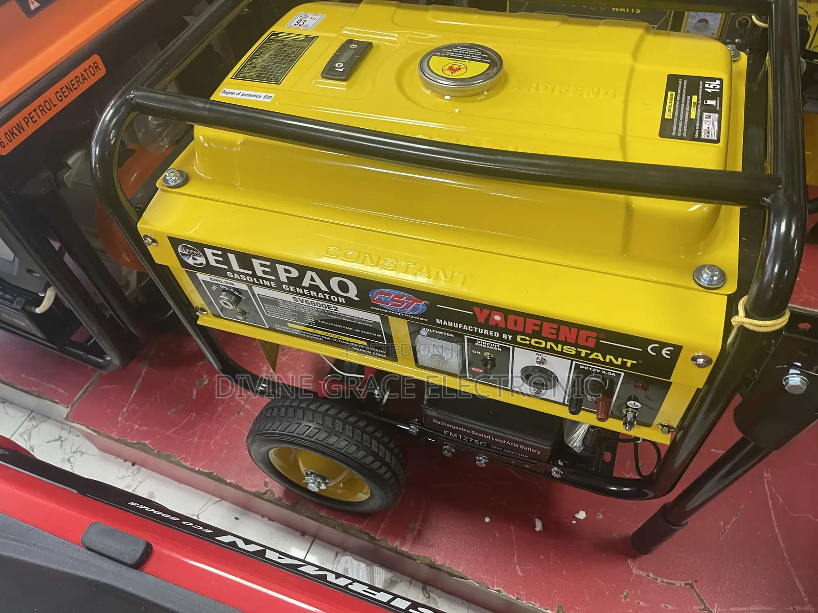 4.5kva Constant Elepaq Generator R