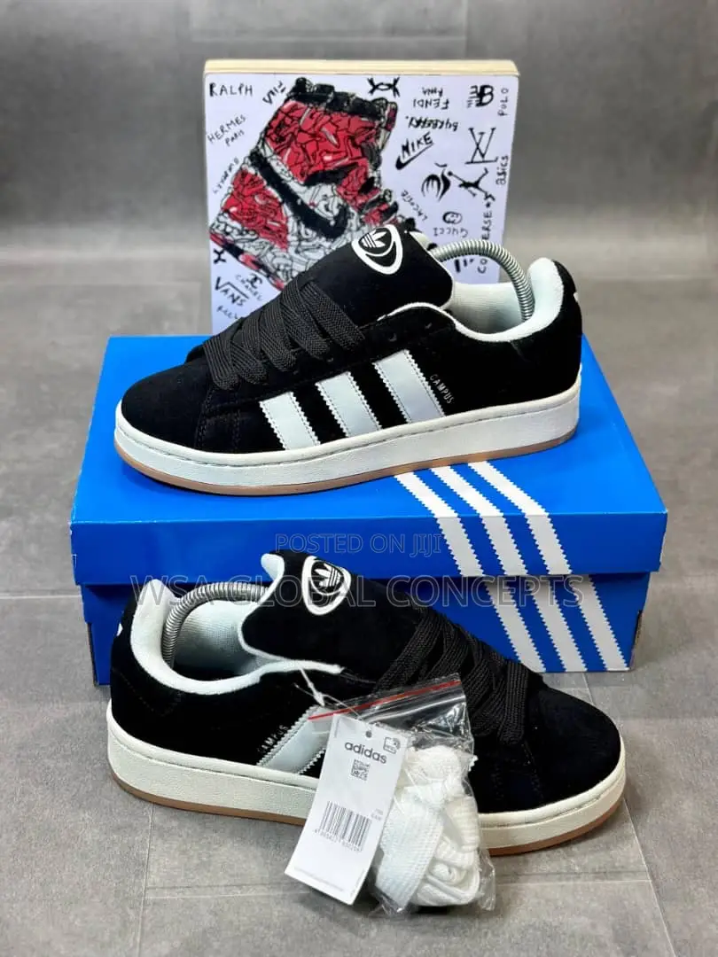 Adidas Campus Core Black Gum