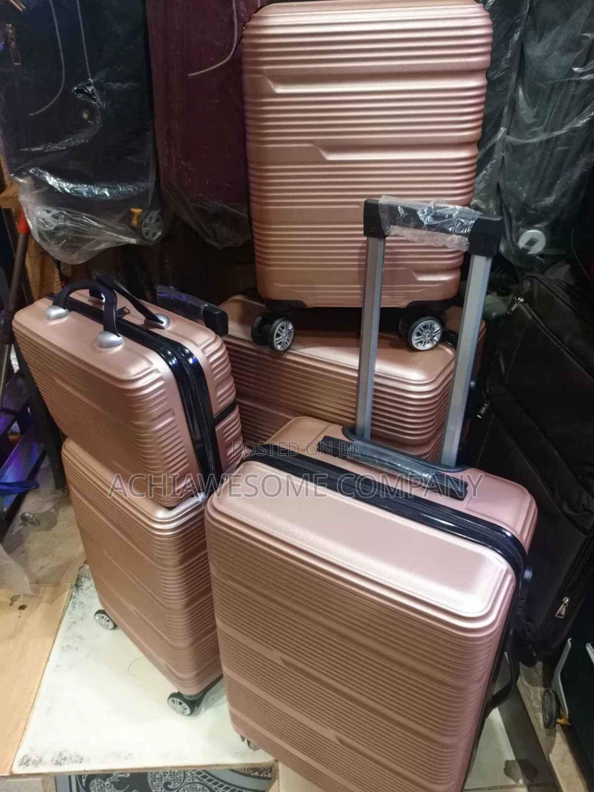 Set Of 5 Plastic Box