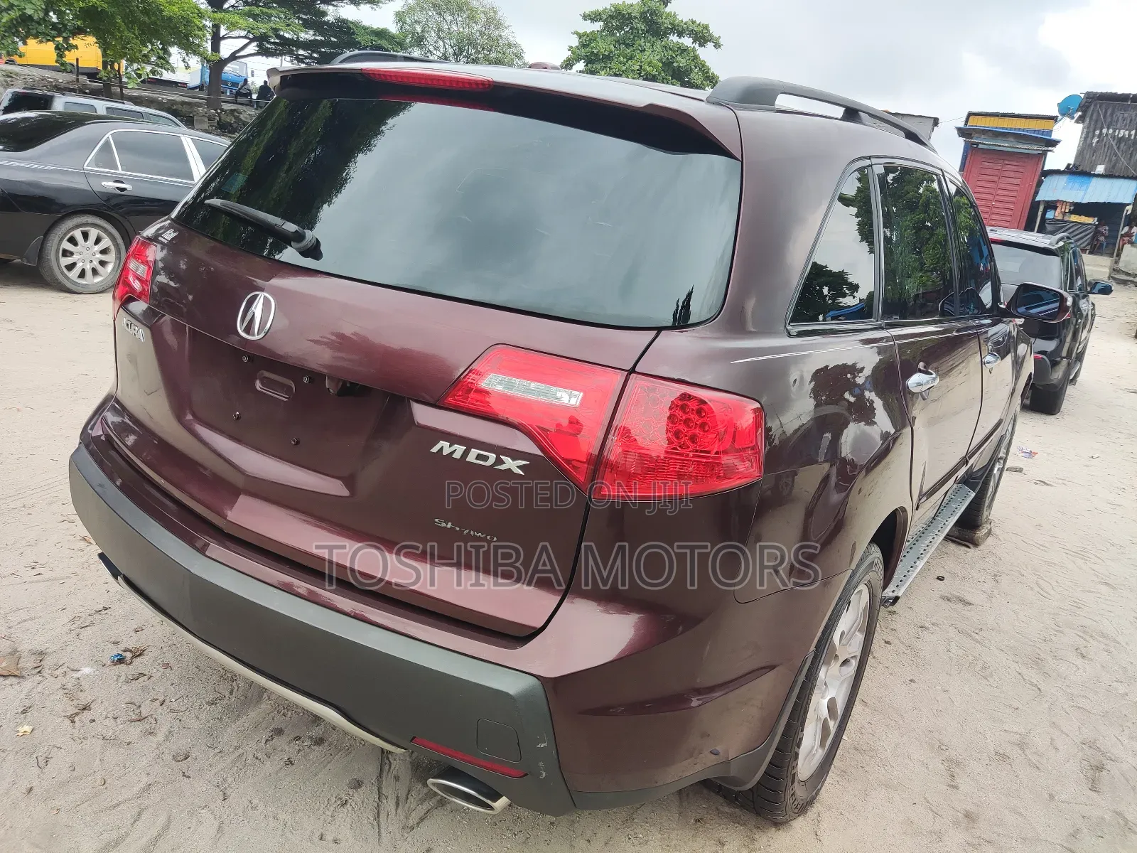 Acura MDX Technology Package AWD (3.7L 6cyl 5A) 2009 Red
