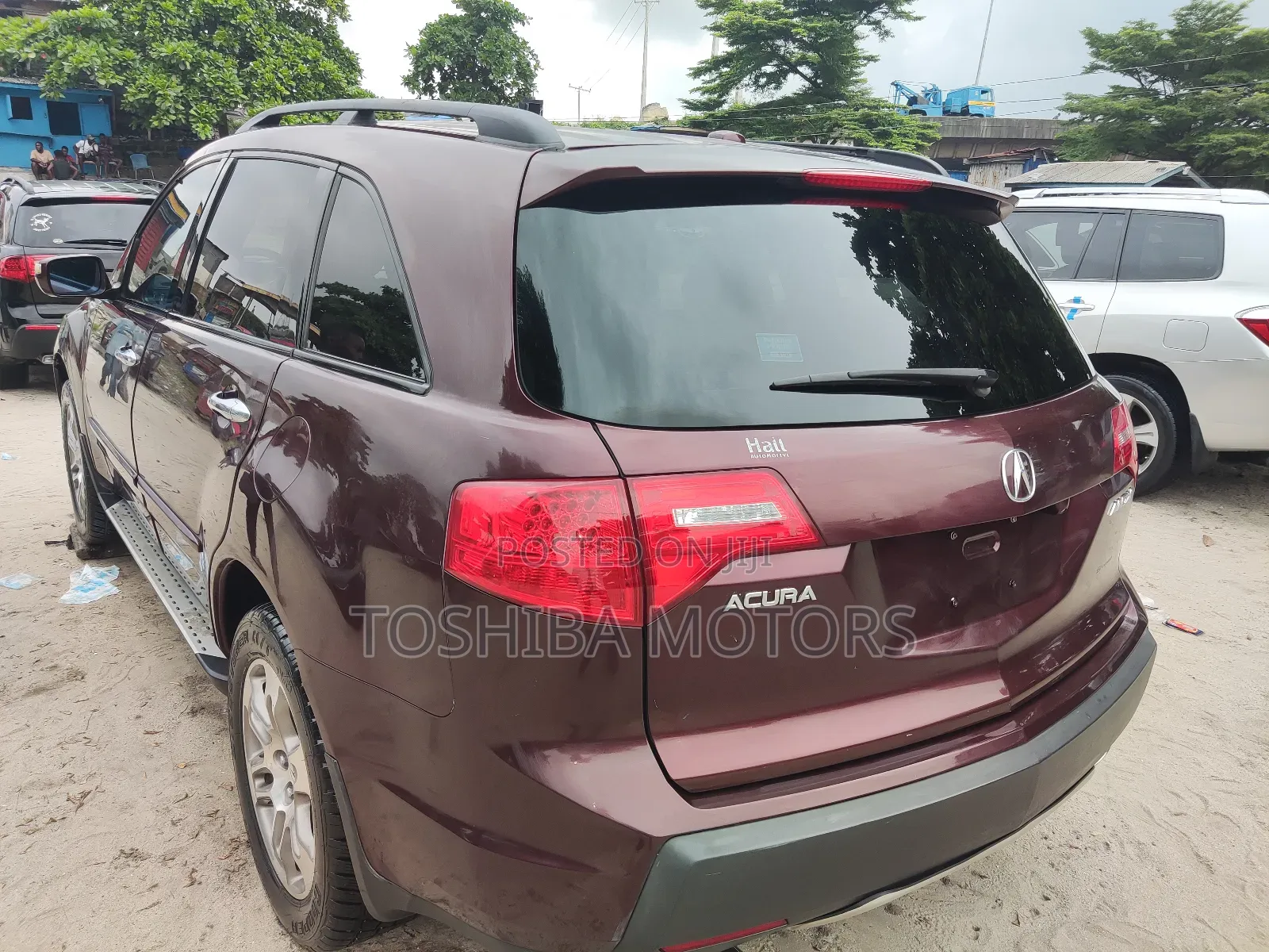Acura MDX Technology Package AWD (3.7L 6cyl 5A) 2009 Red