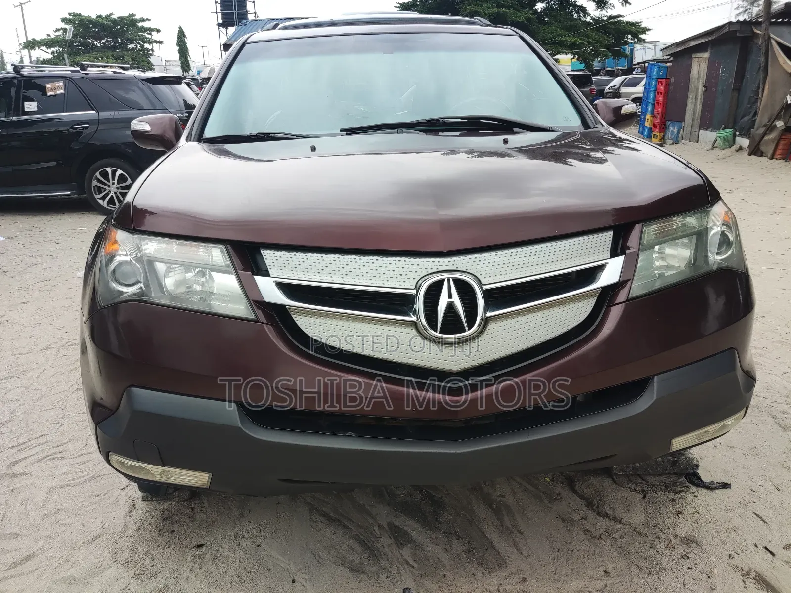 Acura MDX Technology Package AWD (3.7L 6cyl 5A) 2009 Red