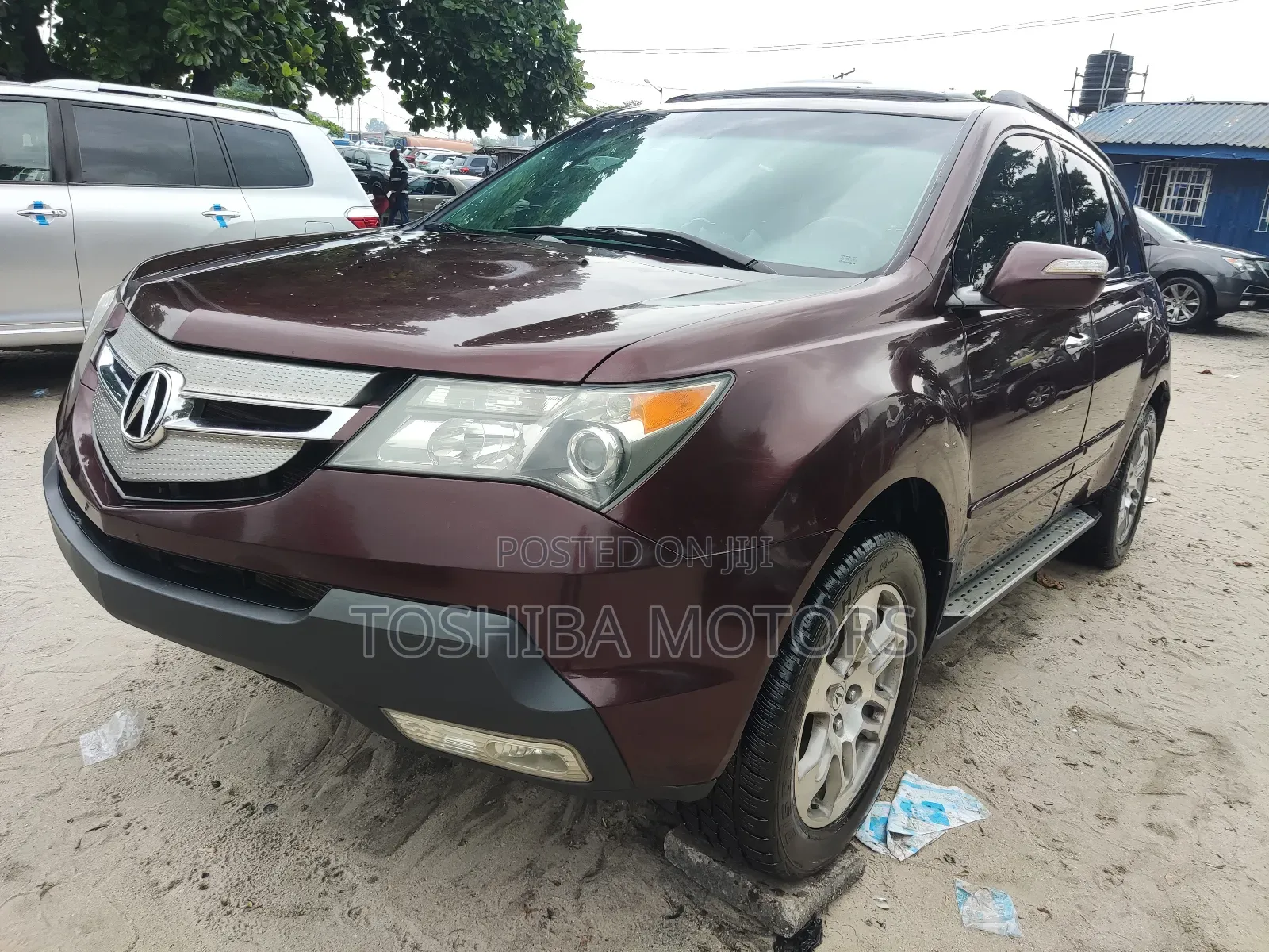 Acura MDX Technology Package AWD (3.7L 6cyl 5A) 2009 Red