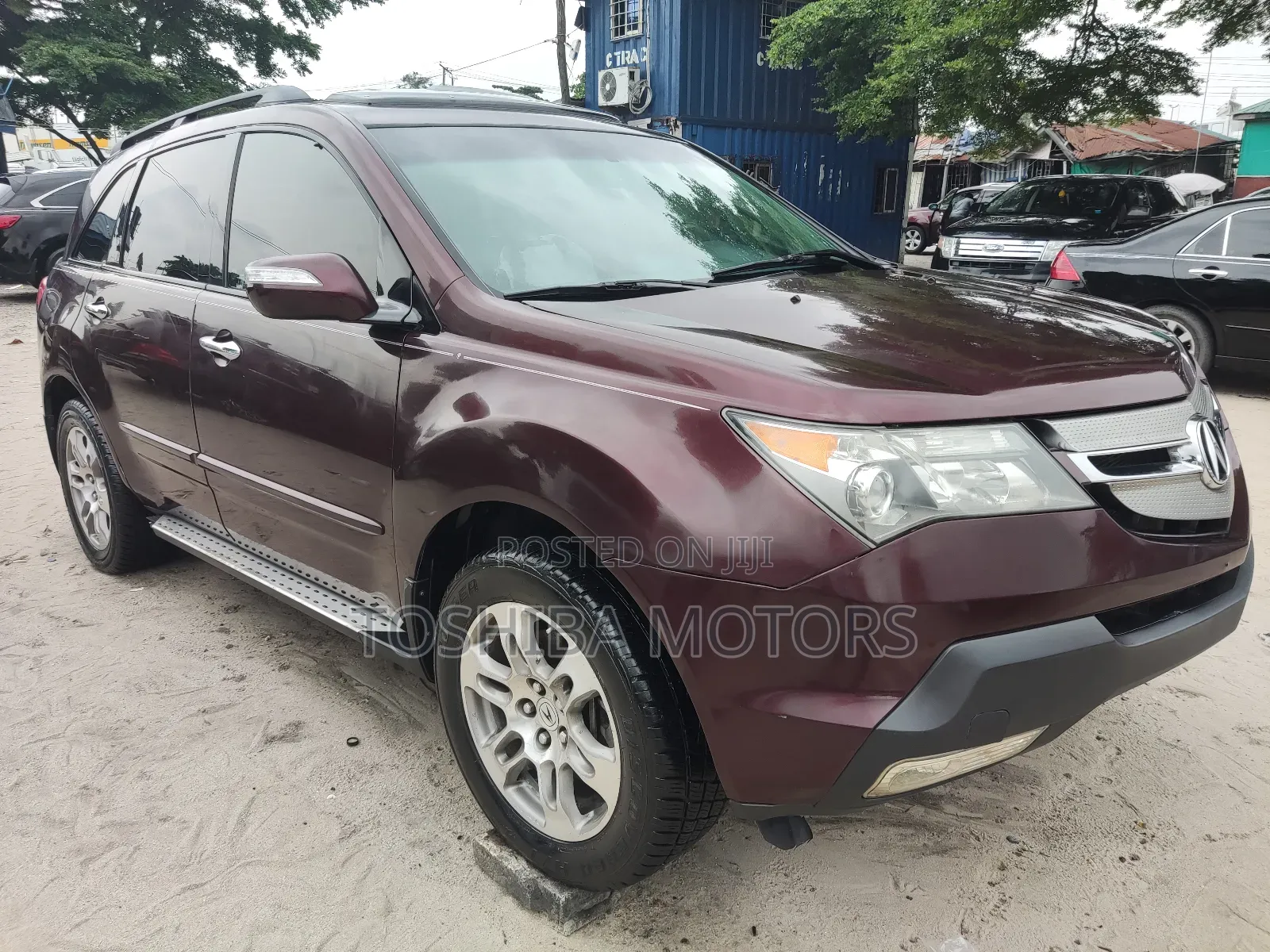 Acura MDX Technology Package AWD (3.7L 6cyl 5A) 2009 Red