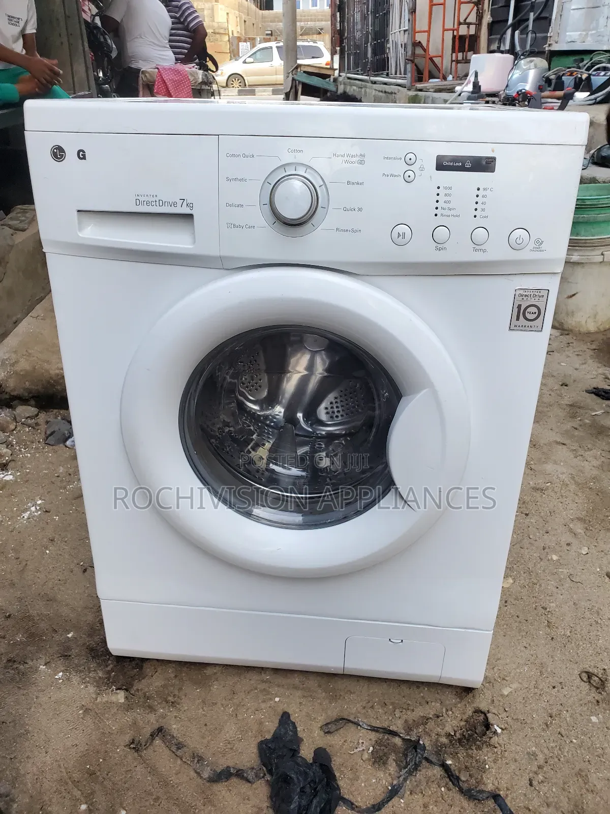 LG Direct Drive Inverter Washing Machine 7kg