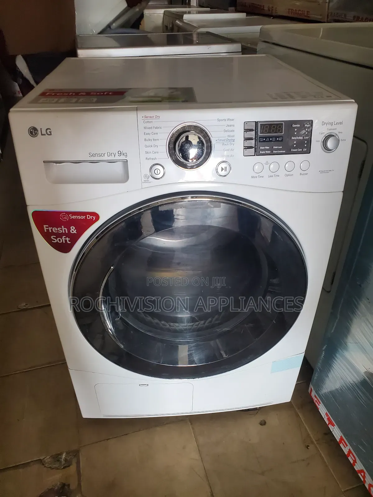 Lg 9kg Dryer Lg Sensor Dryer