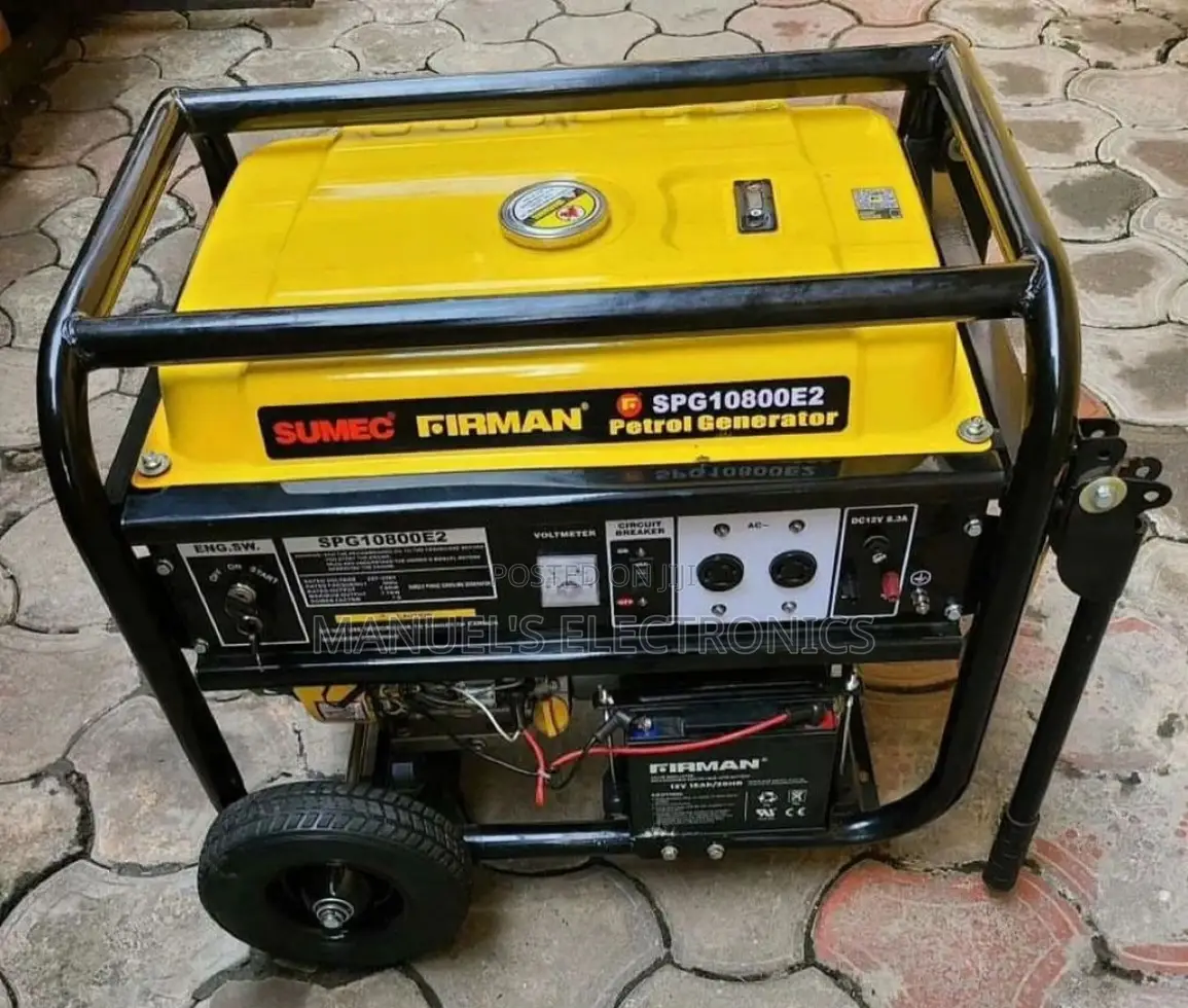 8.5kva Sumec Firman Petrol Generator 100% Copper Coil