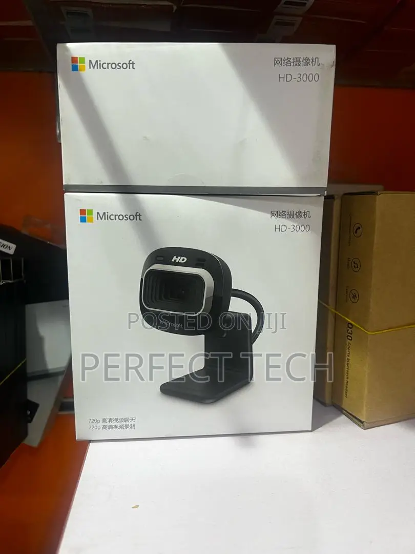 Microsoft Lifecam Hd-3000 With Noise Cancelling Microphone