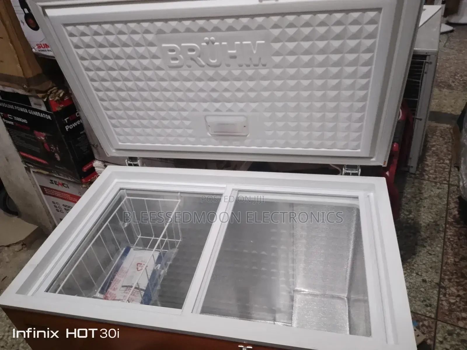 Bruhm Italian Inverter Chest Freezer 5 Years Warranty