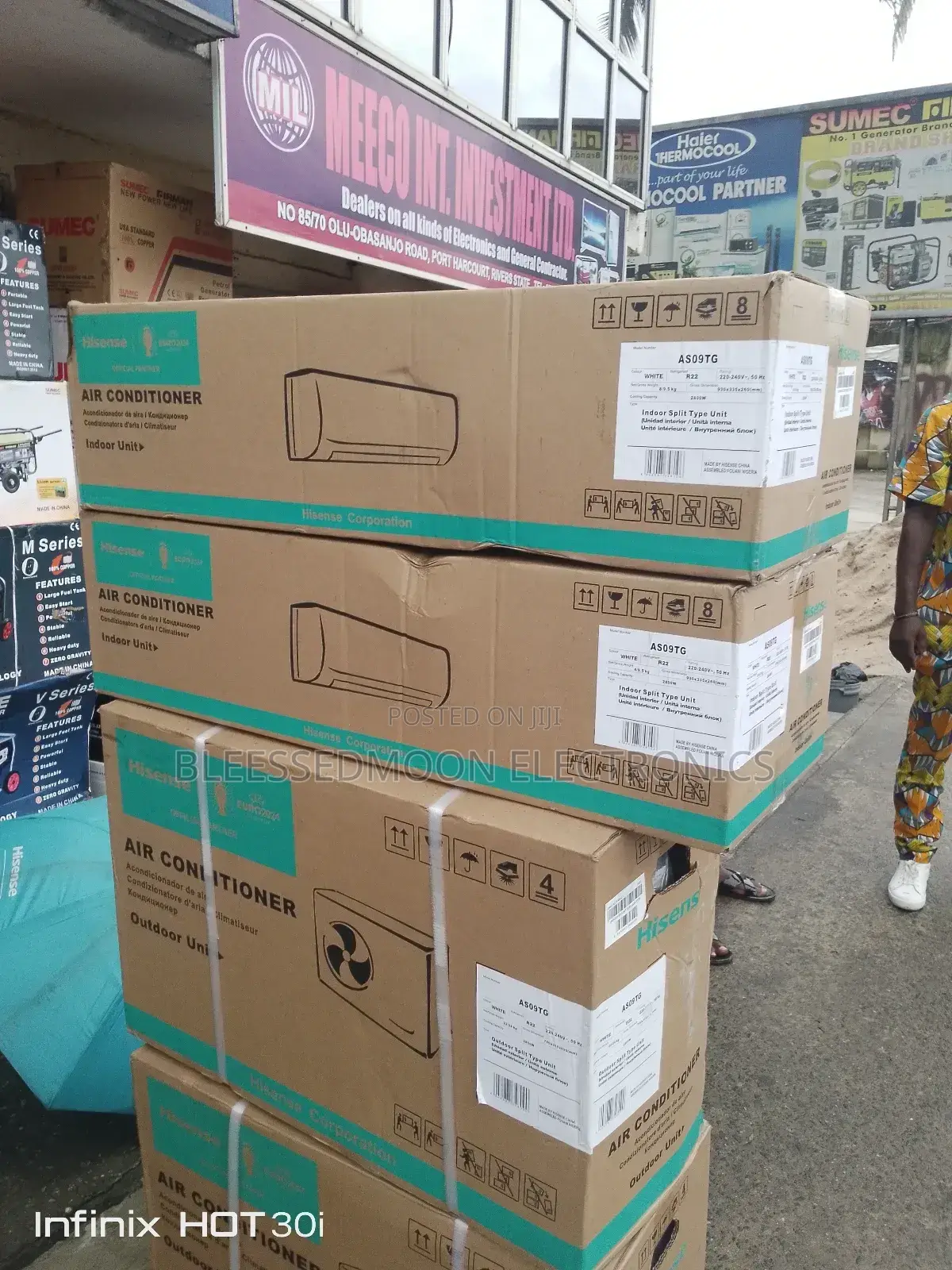 Hisense Stabilizer Free Split Unit Air Conditioner 3 Yrs W