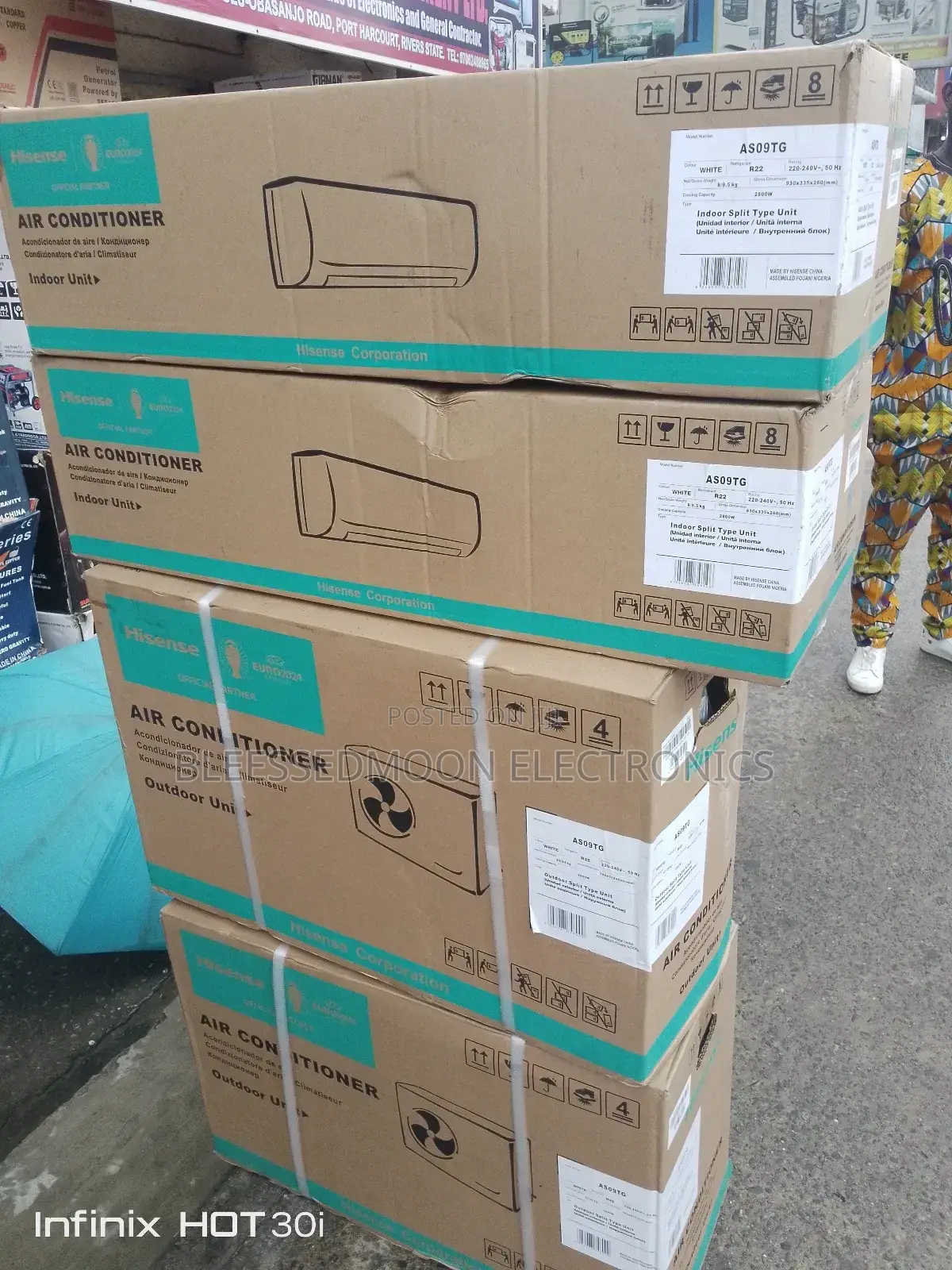 Hisense Stabilizer Free Split Unit Air Conditioner 3 Yrs W
