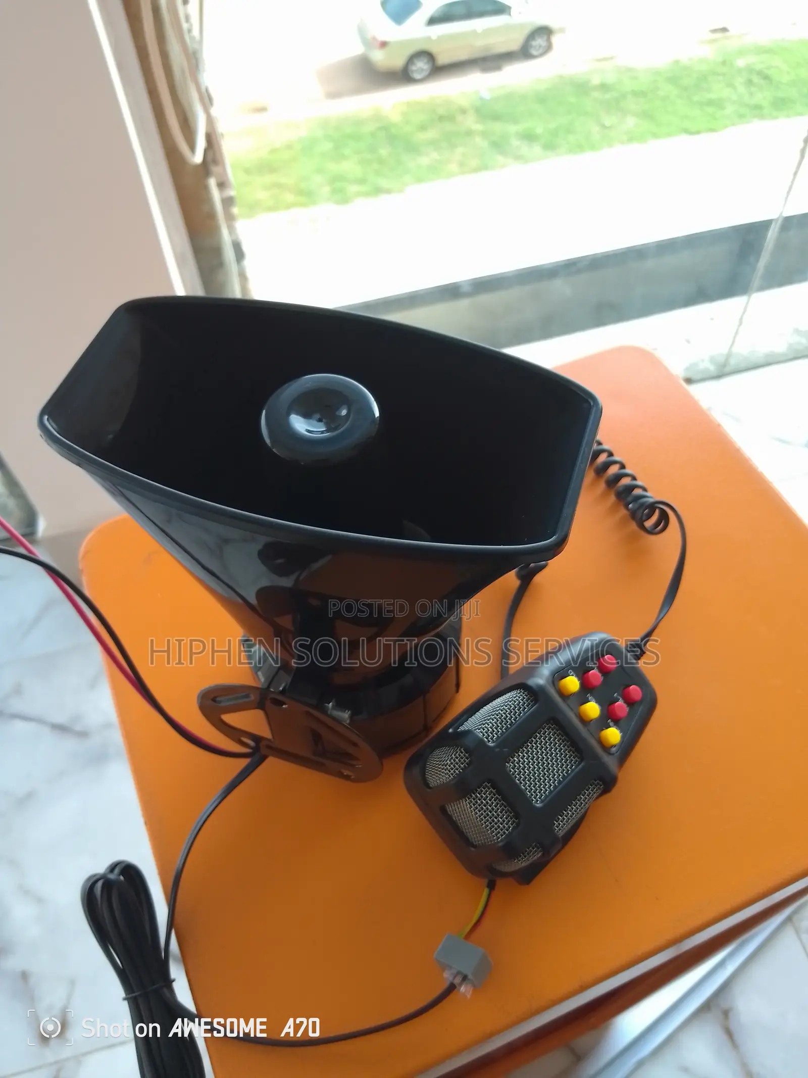 Loud Car Warning Alarm Police Siren Horn Speake