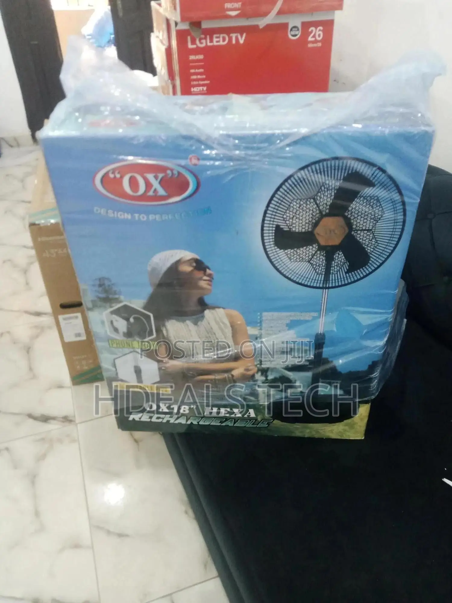 18 Inches Fan | Rechargeable Standing Fan