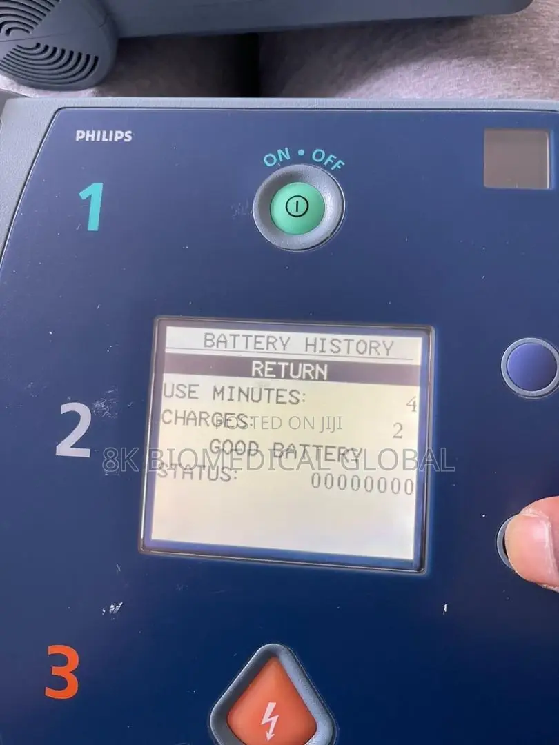 UK Used Philips Heartstart FR2 + AED Defibrillator - M3860A