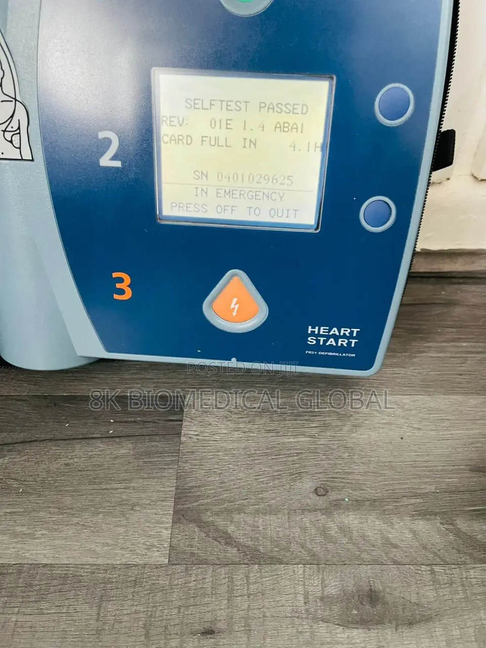 UK Used Philips Heartstart FR2 + AED Defibrillator - M3860A