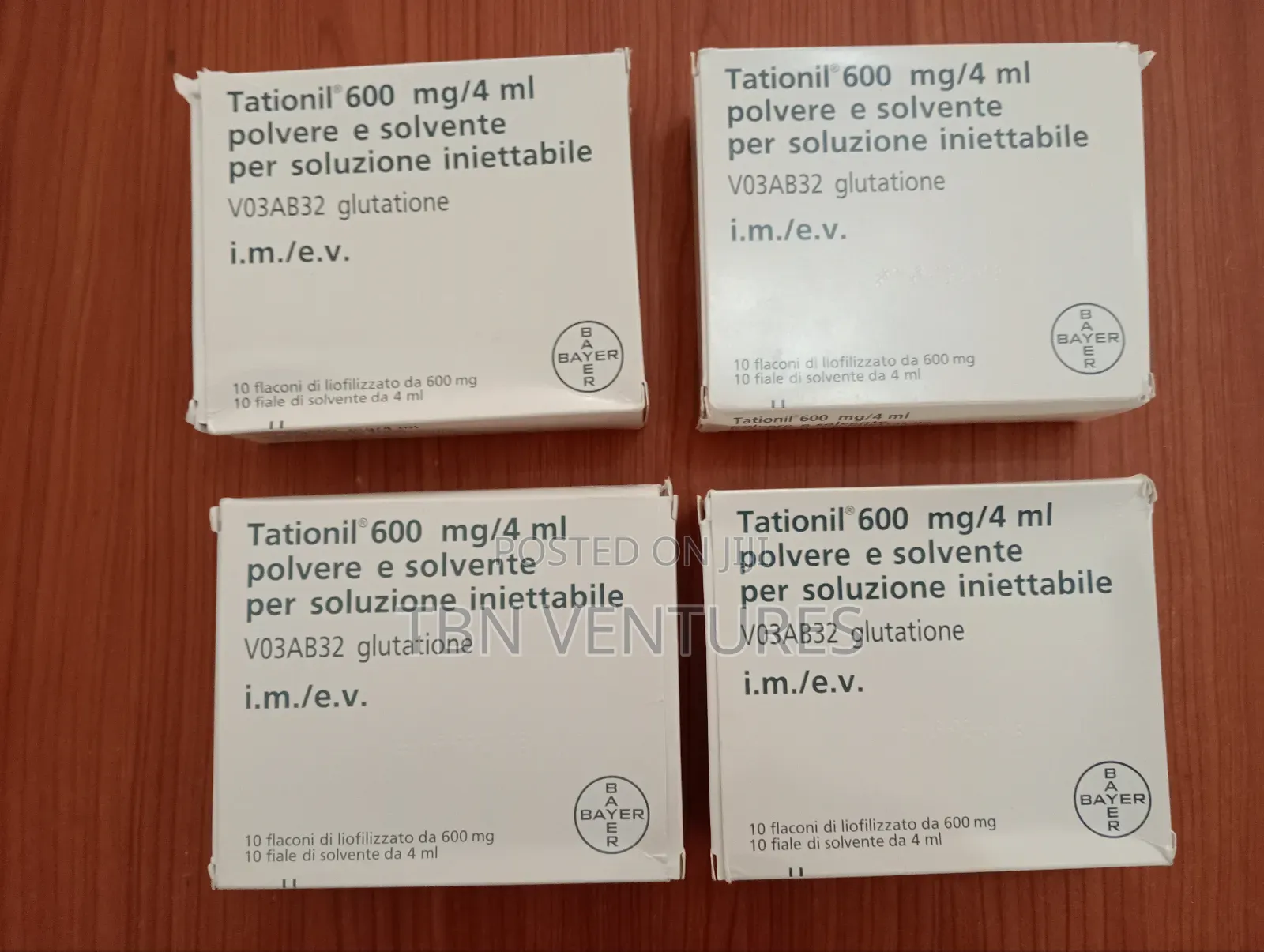 Tationil Glutathione 600mg / 4ml Saline Water Im-Iv