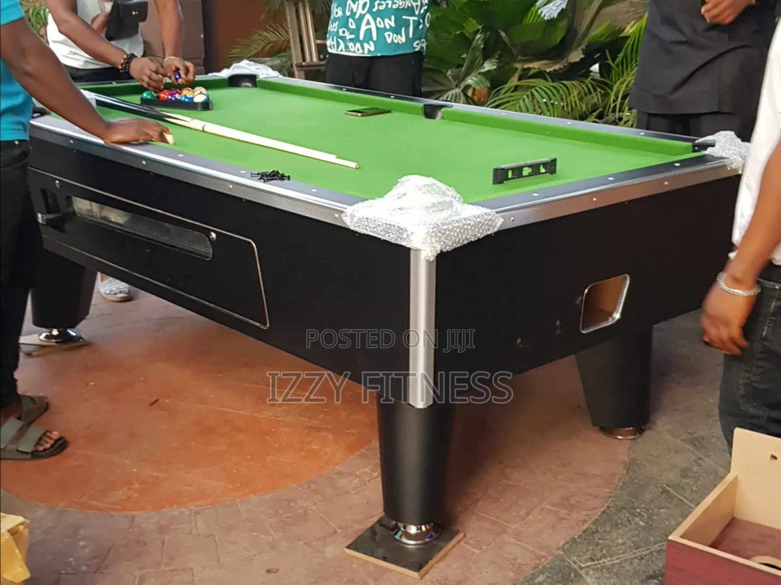 Snooker  Marble With Coin Operated With Accessories