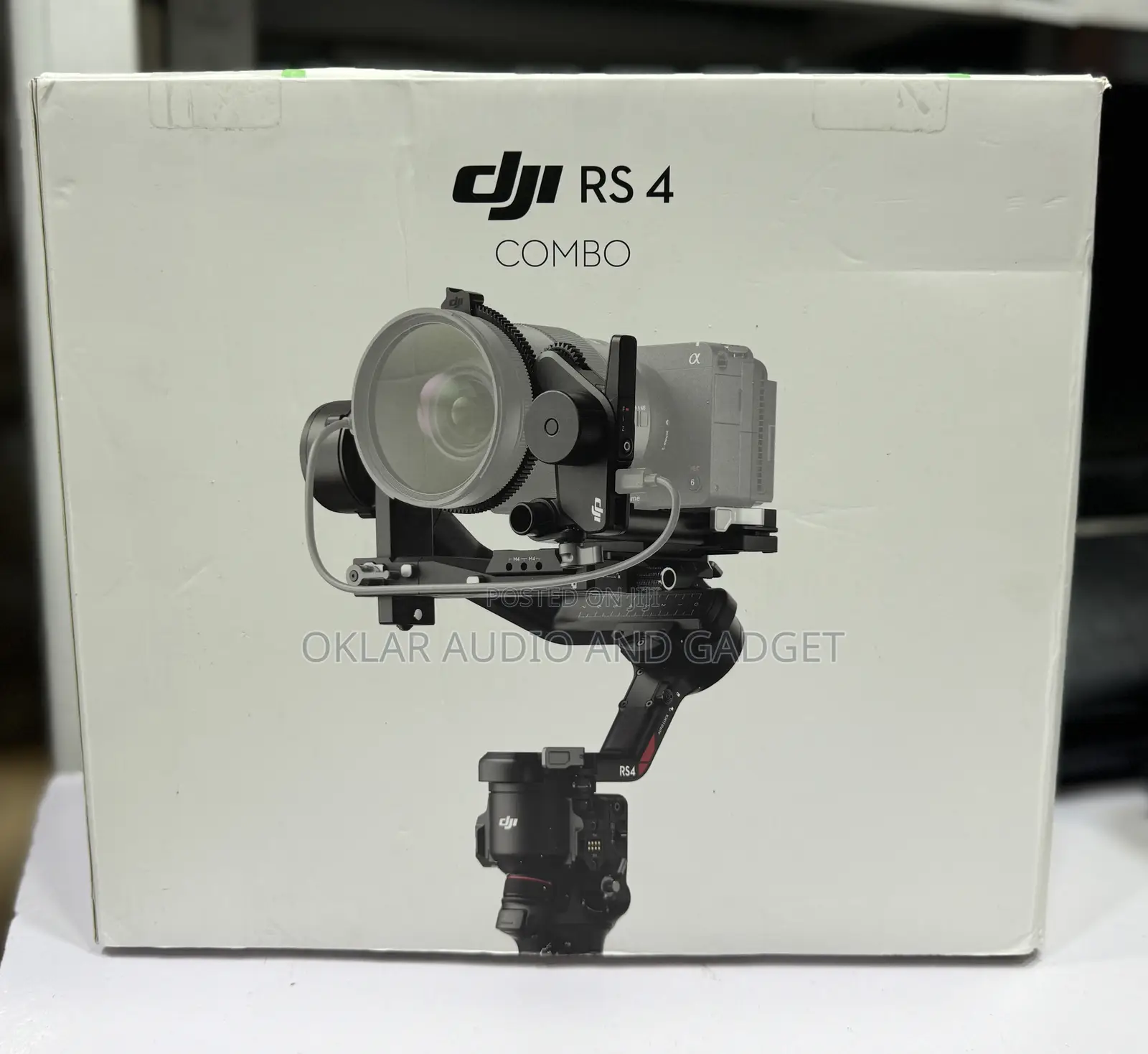 Dji Rs 4 Combo 3-Axis Gimbal Stabilizer for DSLR Cameras