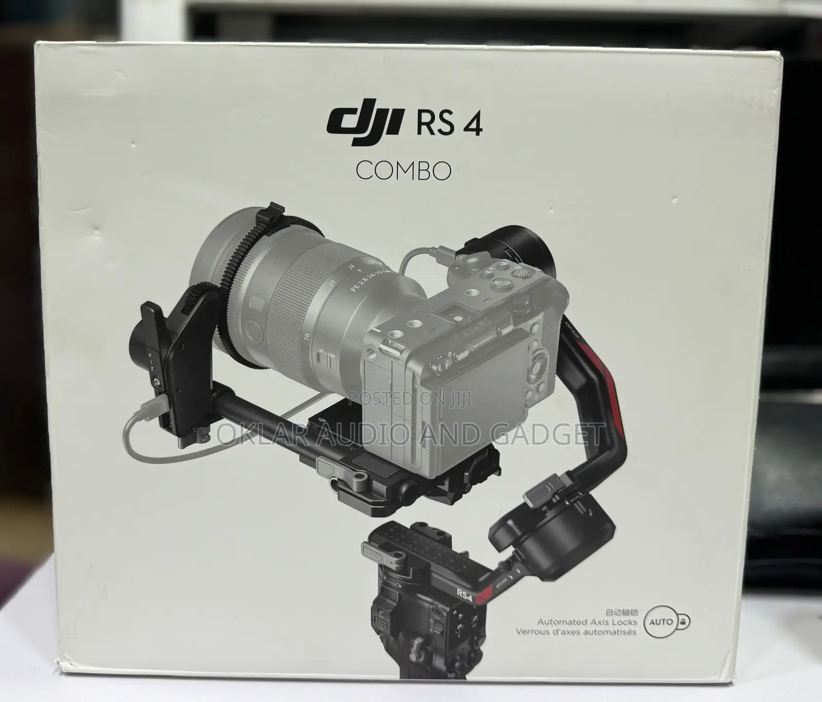 Dji Rs 4 Combo 3-Axis Gimbal Stabilizer for DSLR Cameras