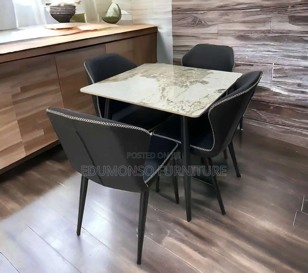 Modern Dining Table 4 Chairs
