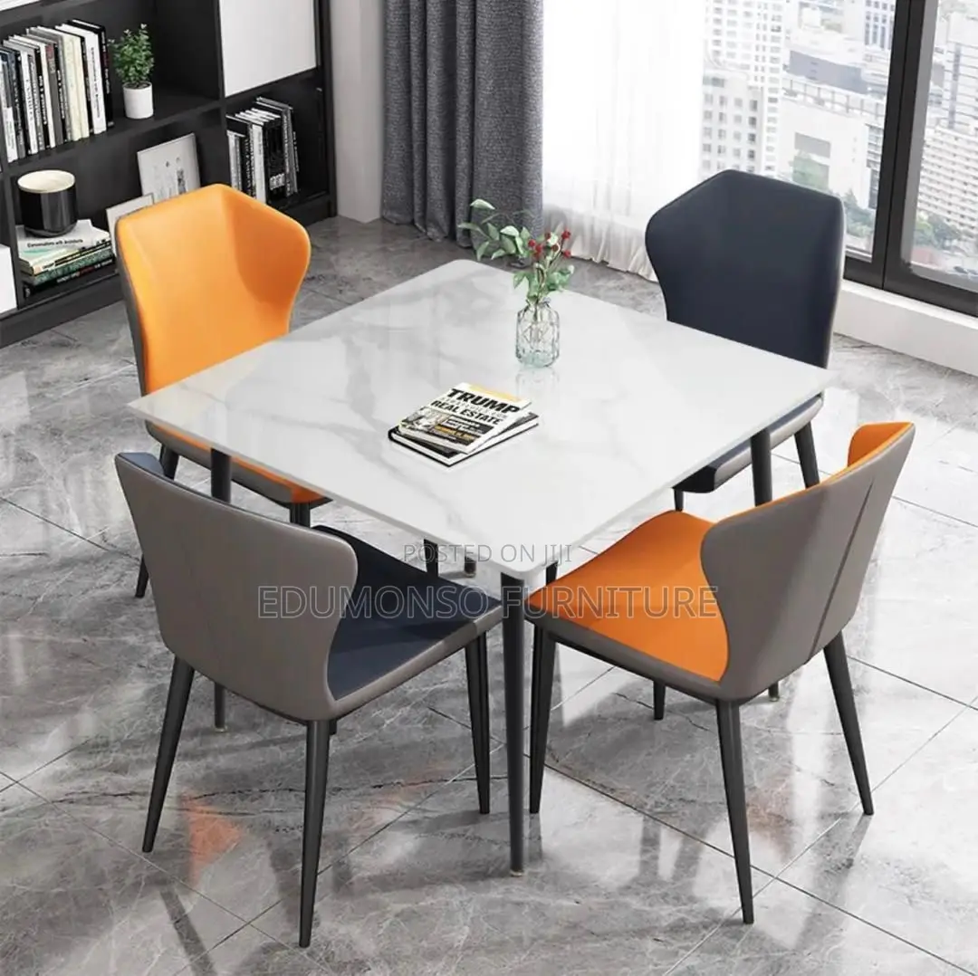 Modern Dining Table 4 Chairs
