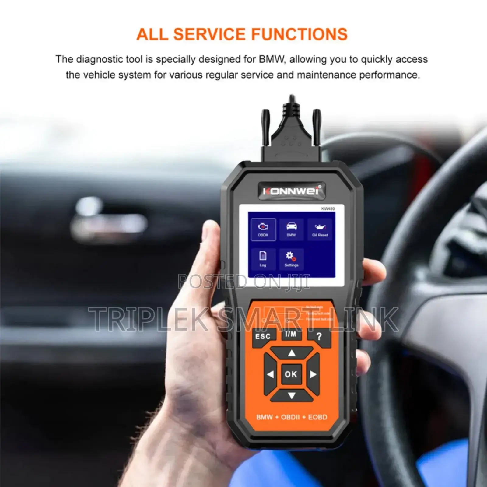 KONNWEI KW480 BMW Full System OBD2 12V Car Fault Scanner