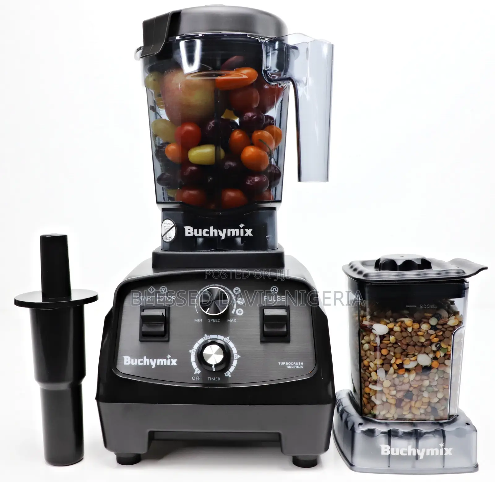 Buchymix Super Upgraded 3-in-1 Turbocrush High Blender Bx250