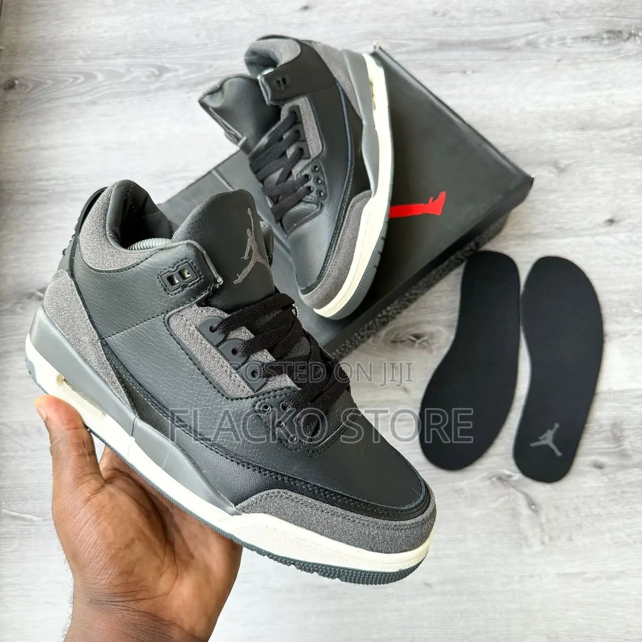 Original a Ma Maniere X Air Jordan 3 Retro Custom Sneakers
