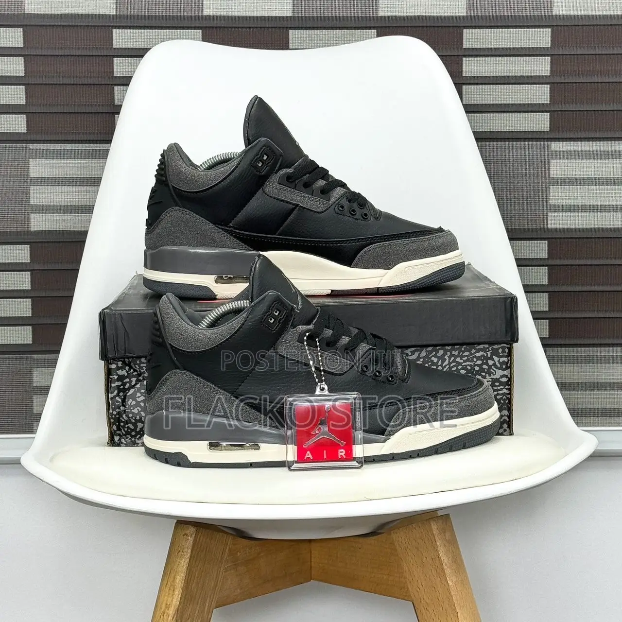 Original a Ma Maniere X Air Jordan 3 Retro Custom Sneakers