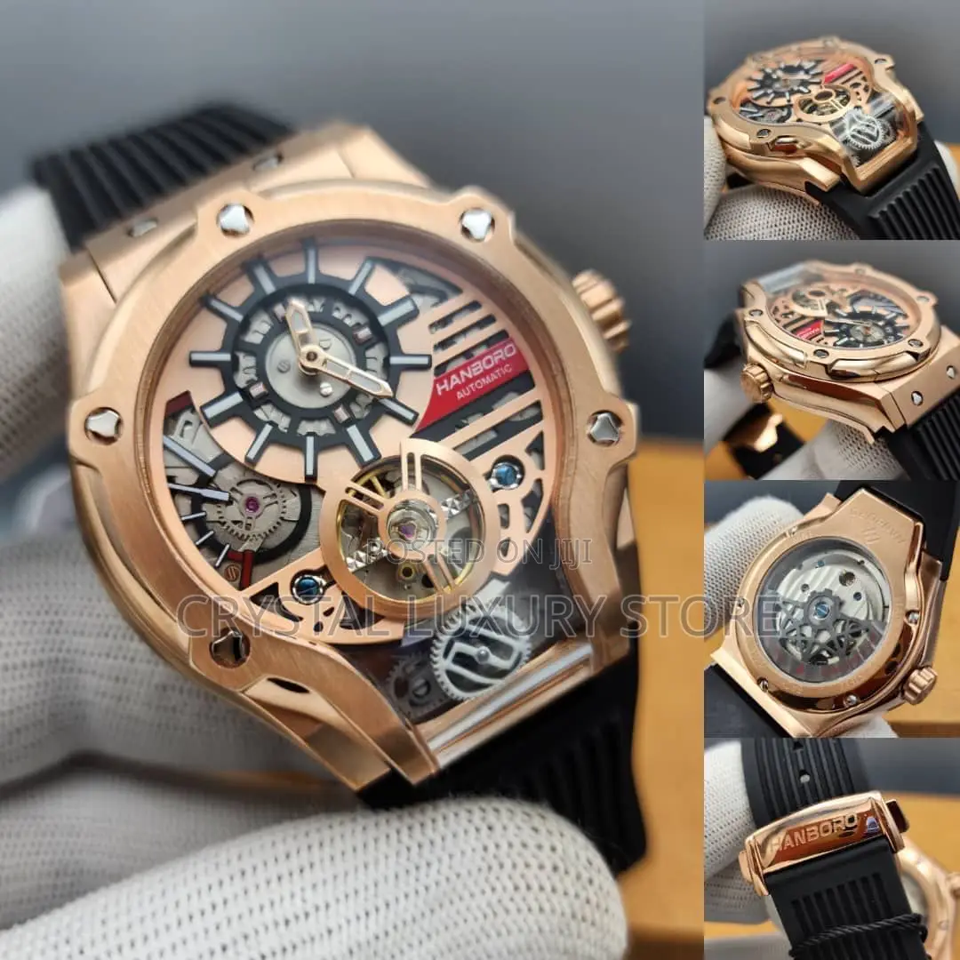 Hanboro Quality Luxury Men Wristwatch