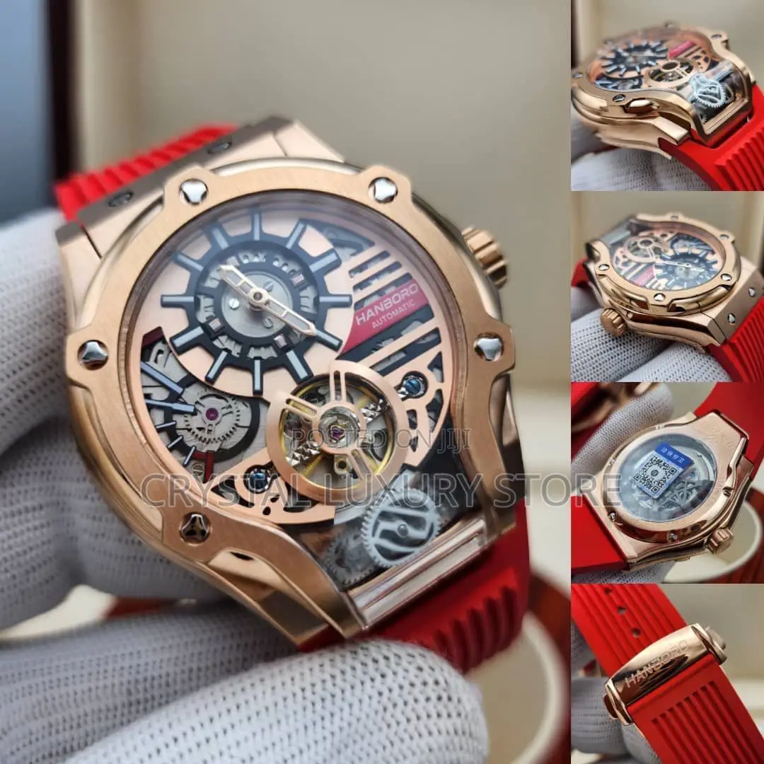 Hanboro Quality Luxury Men Wristwatch