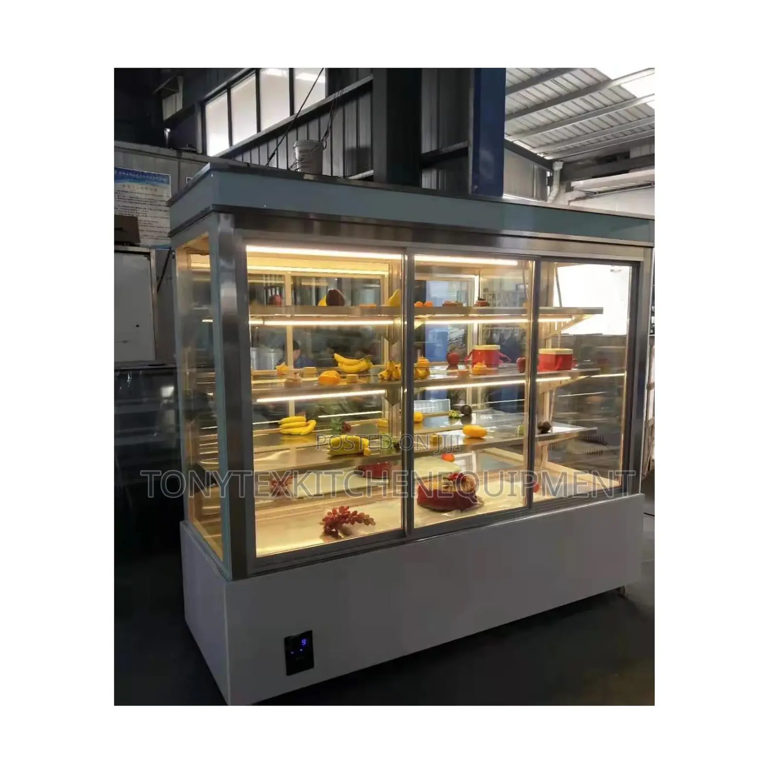 Commercial Cake and Fruit Display Showcase