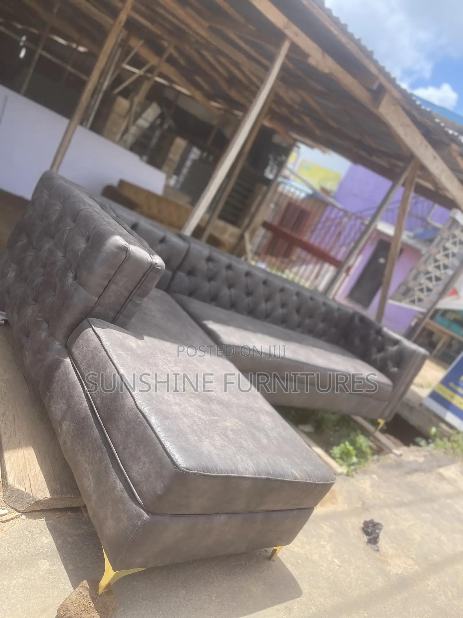 Tufted Corner Sofa(L Shape)