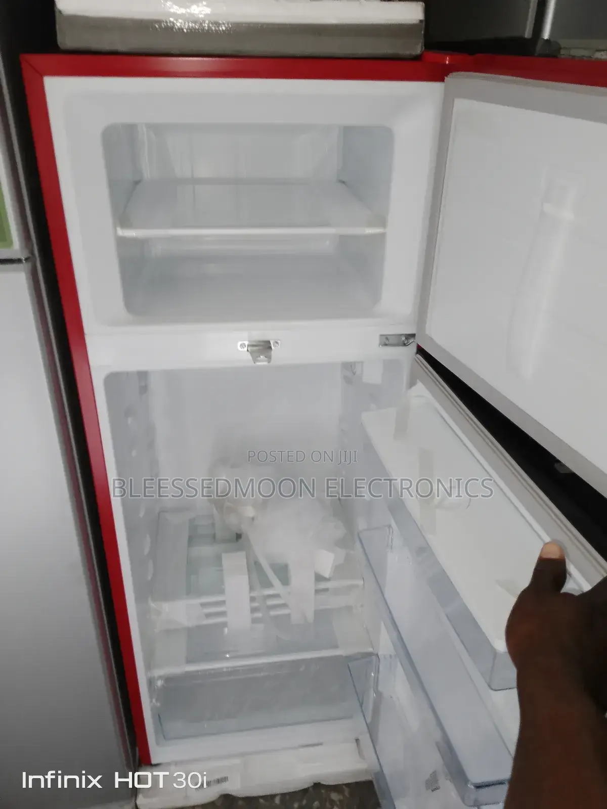 Hisense Inverter Standing Fridge Double Door 3 Years Warrant