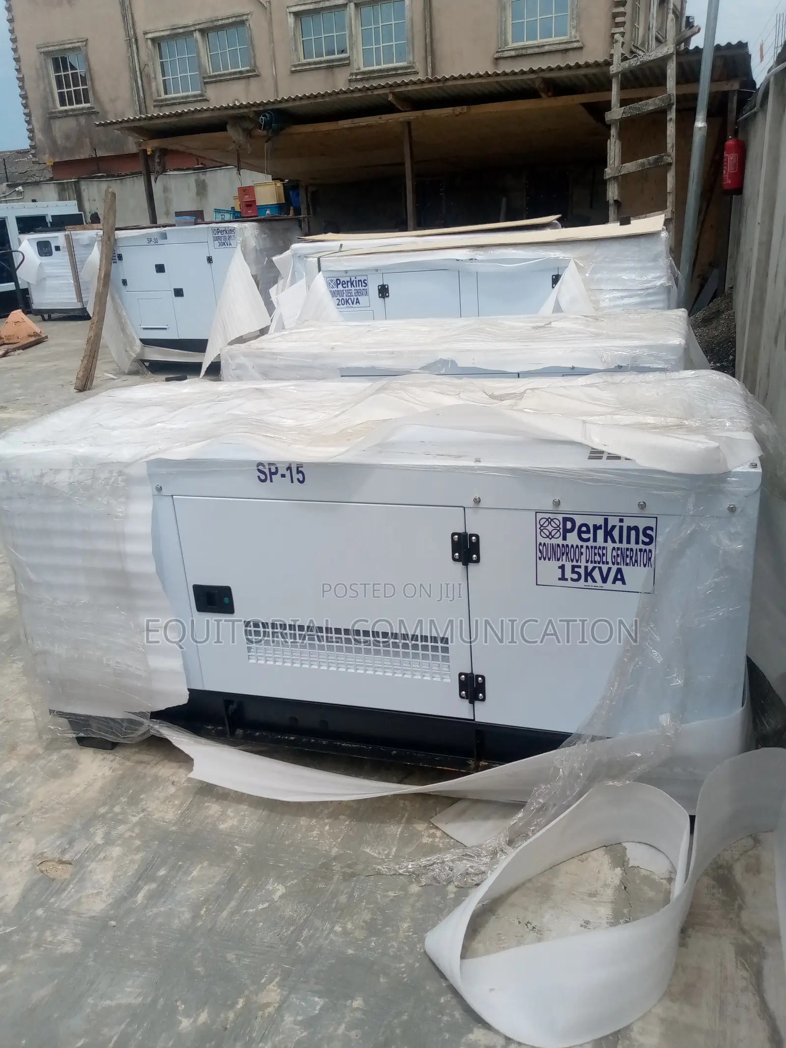 Quality 15kva Perkins Soundproof Generator 