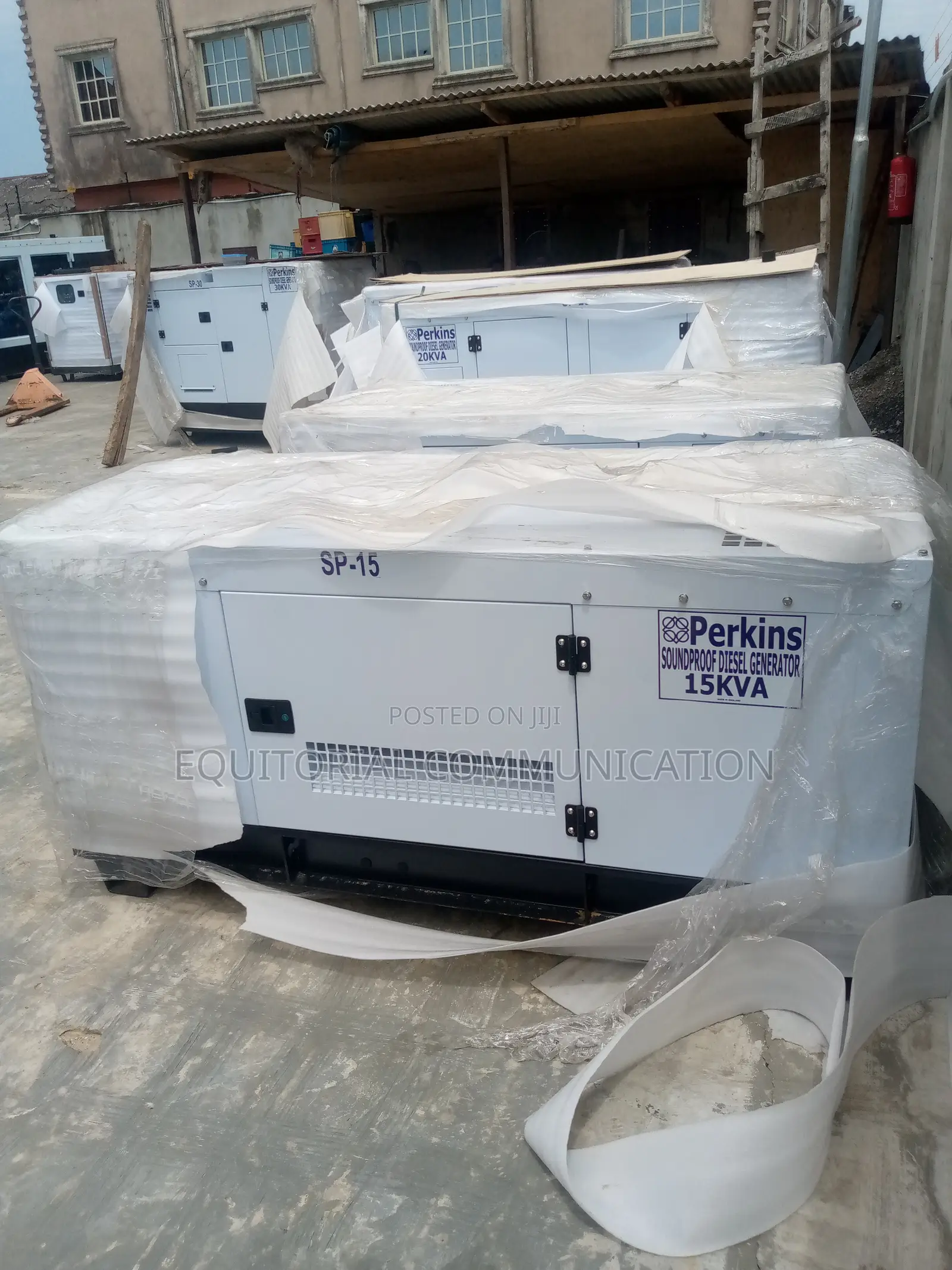 Perkins 15kva (12kw) Soundproof Generator 