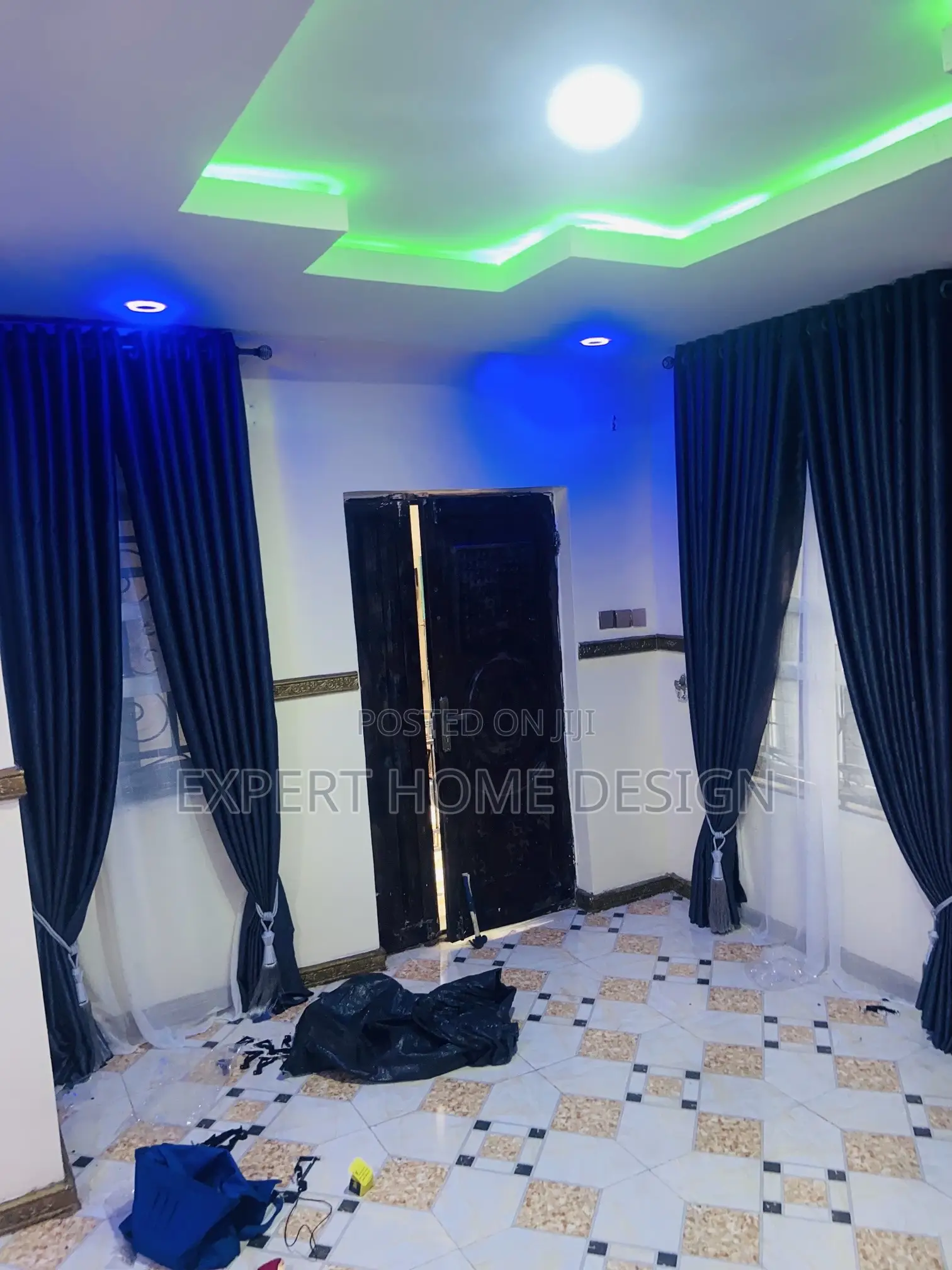 Quality American Grey Curtains and Window Blinds