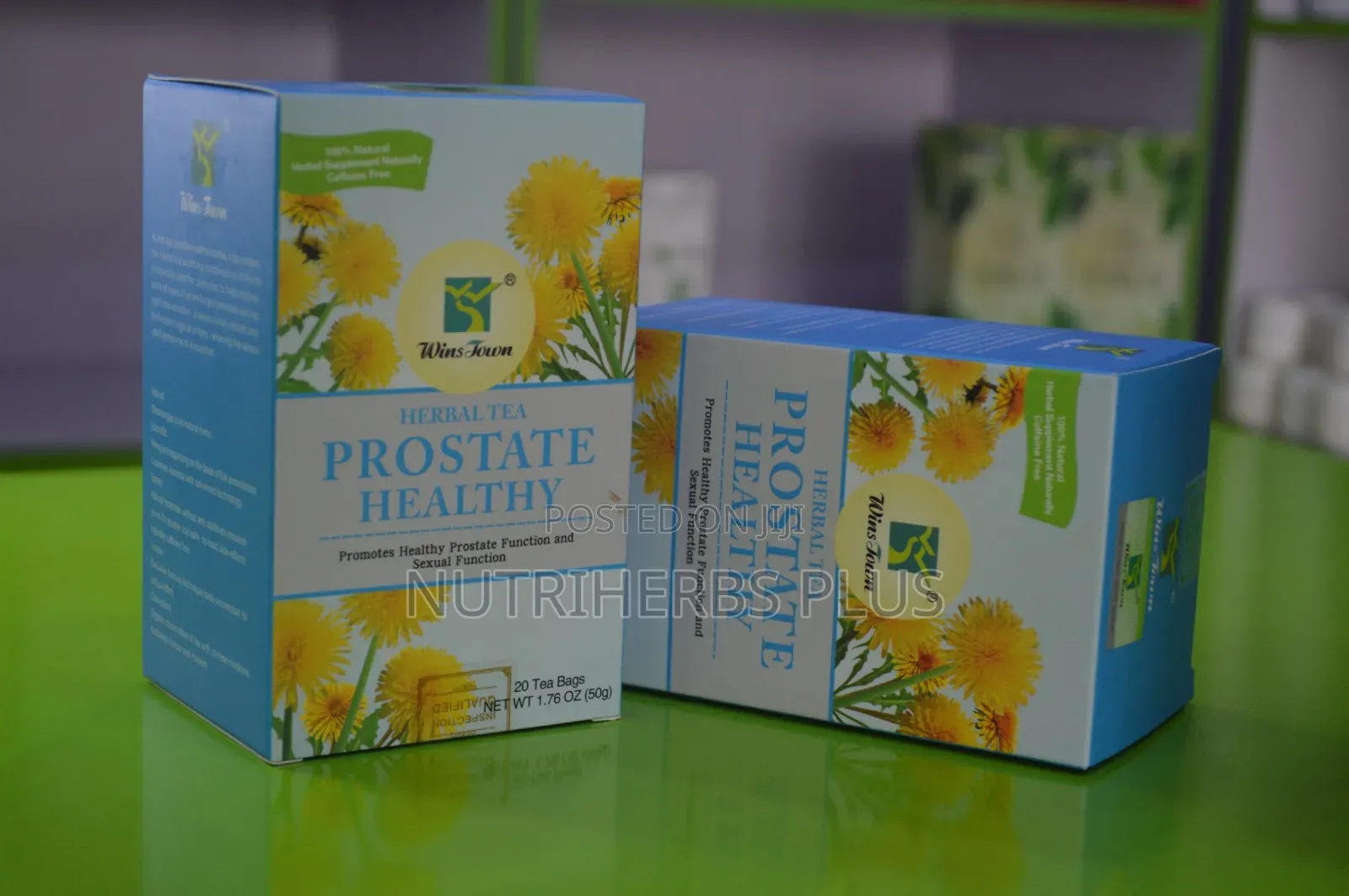 Wins Town Herbal Prostate Tea: Support Urinary Tract Health