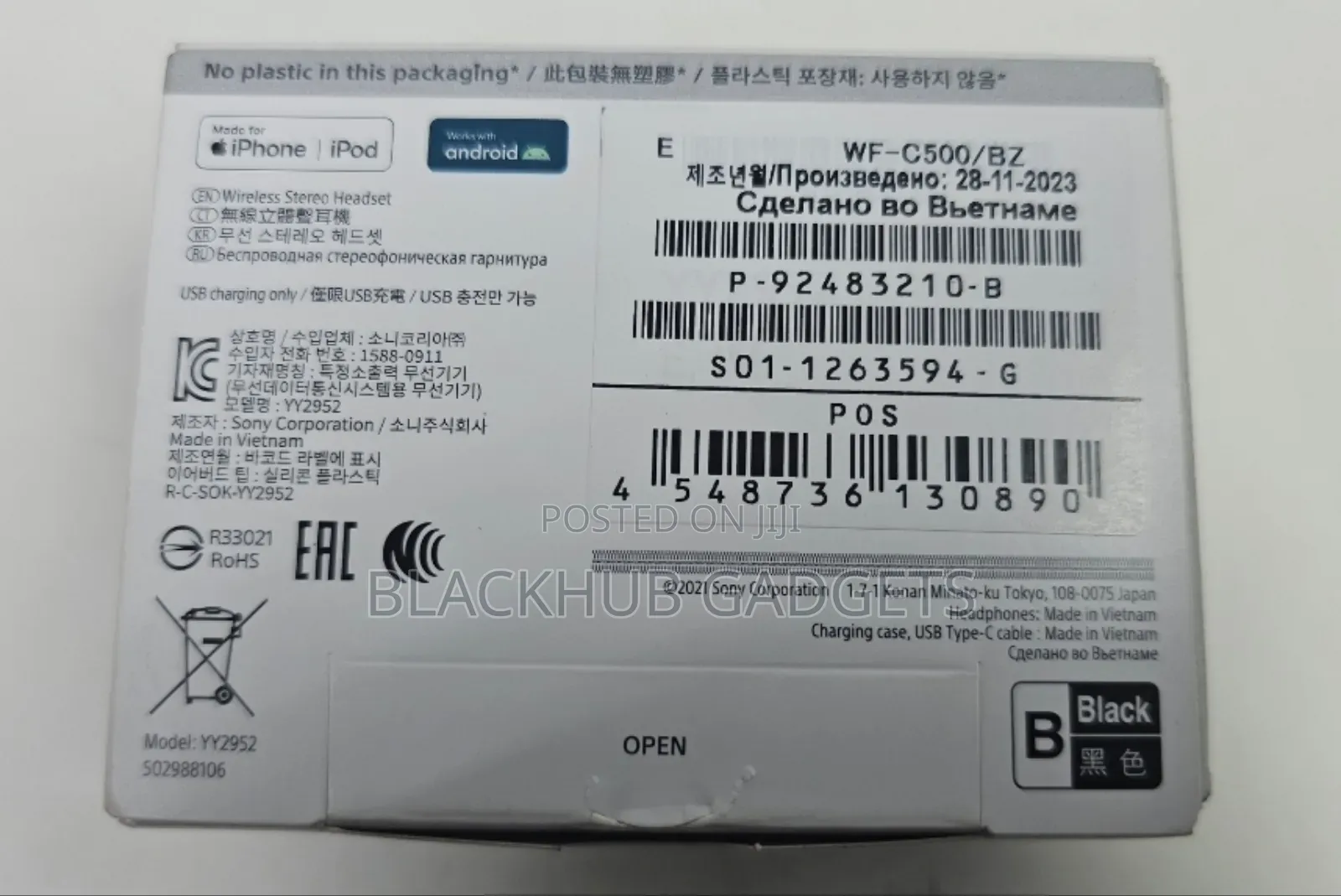 Sony Earbuds C500