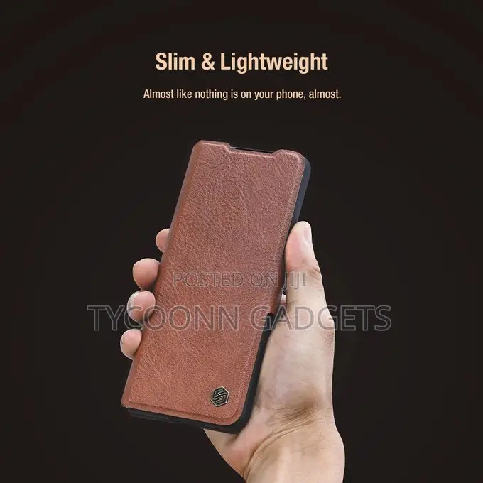 Leather Flip Cover Case for Samsung Z Fold 5 With S Pen