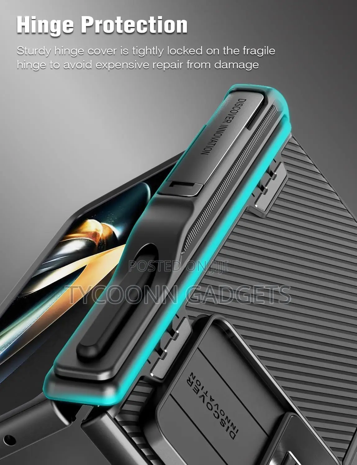 Camera Cover Hinge Protection,Case for Samsung Z Fold 5